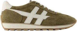 Hogan 86er Sneakers - Heren - Sneakers - Groen - 41 EU - Leer - Schoenen
