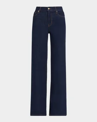 Frame Denim Le Slim Palazzo Long Jeans