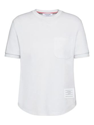 Thom Browne cotton T-shirt - White