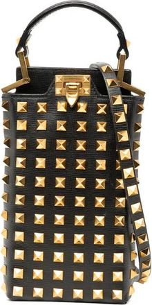 Valentino Garavani Borsa a tracolla Rockstud Alcove in pelle 2000-2017 - Nero