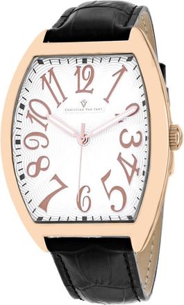 Christian Van Sant Royalty II Quartz White Dial Mens Watch CV0378