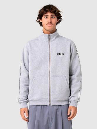 Rusty Tracka Sweatjacke grau