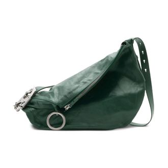 Burberry Bolso de hombro de piel - Bags - Mujer - Verde - ONE SIZE