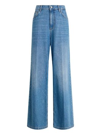 Liu Jo high-rise flared jeans - women - Polyester/Cotton/Cotton - 25 - Blue