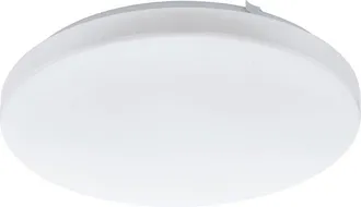 Eglo Plafoniera Led Rotonda Soffitto Applique Lampada Parete Interno Frania Eglo Dimensioni: &oslash; 330 mm - Bianco - 4000K Luce Naturale - 33381