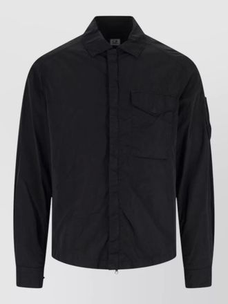 C.P. Company long sleeve jacket front and arm pockets