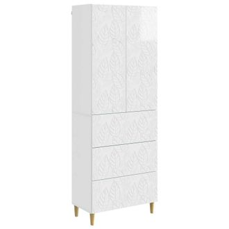 vidaXL Juego De Armarios 2 Uds. 66 X 34,5 X 90 Cm Madera De Ingenier&iacute;a Vidaxl