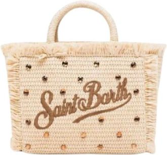 MC2 Saint Barth Mujer, Bolsos, Beige, Talla: ONE Size