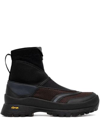 Andersson Bell Mattio sneakers met rits - Zwart