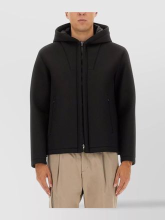 Herno water-resistant jacket with hood and pockets