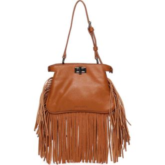 Walter Baker Mini Bailey Fringe Satchel in Almond at Nordstrom Rack