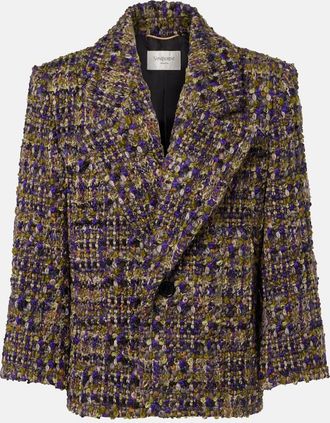 Saint Laurent Wool-blend tweed jacket