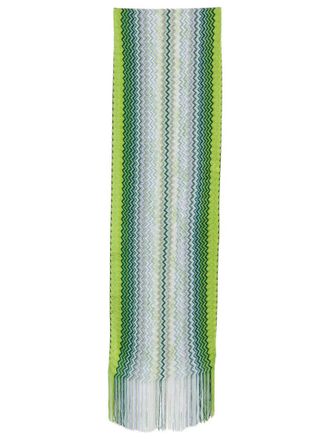 Missoni Green Chevron Scarf