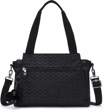 Kipling Elysia Printed Shoulder Bag Signature Emb