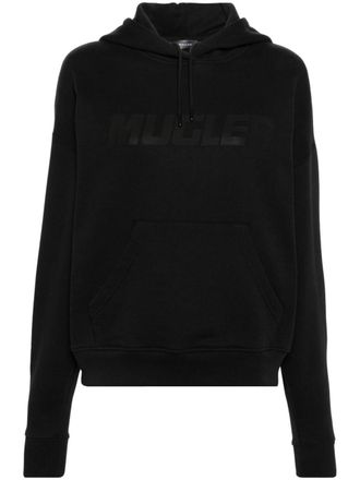 MUGLER Felpa con cappuccio - Nero