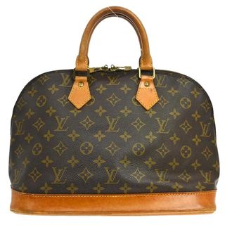 Louis Vuitton Alma Monogram Canvas Brown Canvas Handbag (Pre-Owned)