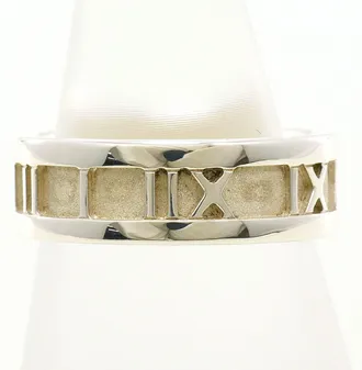 Tiffany & Co. Silver 925 Band Ring (Pre-Owned)