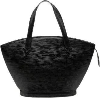 Louis Vuitton Pre-owned Handbags, female, Black, Size: ONE SIZE Pre-owned Saint-Jacques Epi Leather Tote Bag