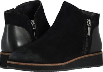 Softwalk Wesley S1963-063 Boots Mens Black Leather Ankle Bootie RHS5538