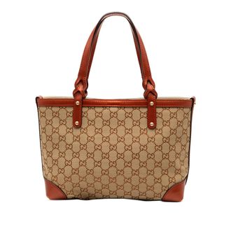 Gucci Tweedehands Gg Canvas Craft Tote