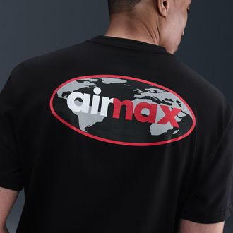 Nike Mens Nike Sportswear Max90 T-Shirt in Black | HV0131-010