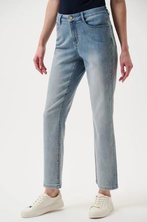 Joseph Ribkoff Gia Classic Slim Fit Stretch Jeans in Light Blue Denim at Nordstrom, Size 16 29