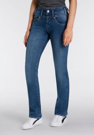 Herrlicher Bootcut-Jeans »Pearl Boot Denim Cashmere Touch« mit Spitzbund