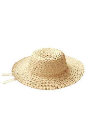 Brunna.Co The Celeste Woven Straw Hat in Beige at Nordstrom, Size Medium