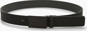 HUGO BOSS Mens Tion Gum Belt - Black - Size: 32 inch