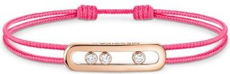 Messika Care Diamond Cord Bracelet in Pink Gold at Nordstrom