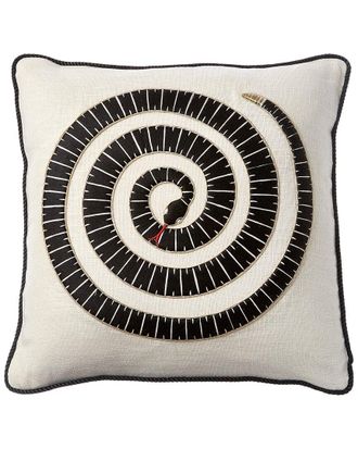 Jonathan Adler Us Kit Eden Coiled Snake Pillow