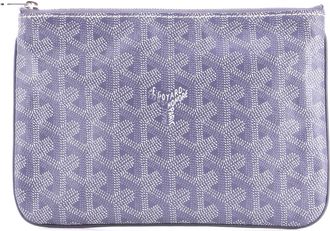 Goyard Senat Zip Pouch Coated Canvas PM