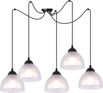 OEM L&aacute;mpara Colgante Ara&ntilde;a Venecia 5pln L&aacute;mparas De Leche E27