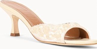 Staud Womens Brigitte Mule In Cream