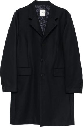 Sandro Cappotto con revers classici - Blu