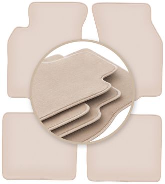 OEM Alfombrillas Beige Premium Para: Mitsubishi Colt V (cj0) Hatchback 1996-2003