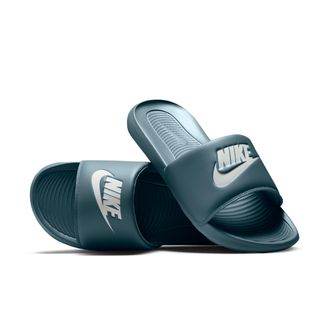 Nike Mens Victori One Slides in Grey | CN9675-304