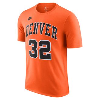 Nike Mens Denver Nuggets Hardwood Classics NBA T-Shirt in Orange | IU2385-821