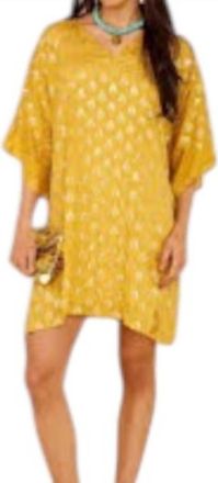 Tela Helios Mini Dress In Yellow