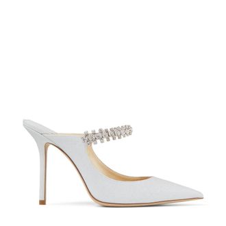 Jimmy Choo London Womens Bing 100Mm Mule Heels, Brand Size 34 ( US Size 4 )