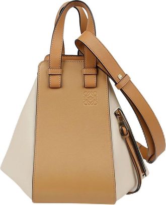 Loewe Brown Calfskin Hammock Small Tote