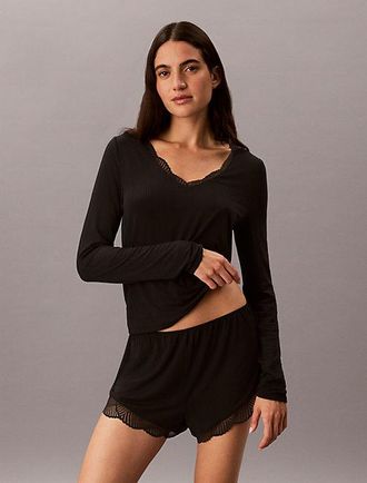 Calvin Klein Camiseta De Pijama Ultra Soft Modal Rib