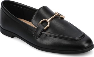 Journee Collection Mizza Bit Loafer in Black at Nordstrom Rack, Size 7.5