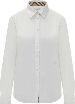Burberry Donna, Camicette, Bianco, S, new