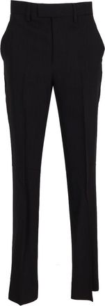 Ann Demeulemeester Habiba Cigarette Trousers Viscose Wool