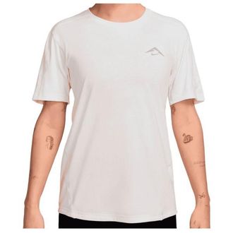 Nike Trail Dri-Fit UV Running Shirt Laufshirt f&uuml;r Damen | wei&szlig;