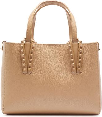 Christian Louboutin Cabata Small Leather Tote - Sand - One Size