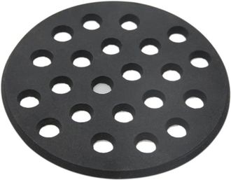 OEM Parrilla De Barbacoa Esmaltada, Parrilla Redonda De Hierro Fundido, Utensilio Para Barbacoa, 19,5 19,5 Cm