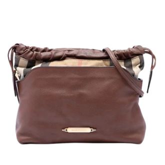 Burberry Pre-owned Bucket Bags, female, Brown, Size: ONE SIZE Pre-owned Vintage Bucket Bag