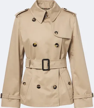 Burberry Cotton gabardine trench coat